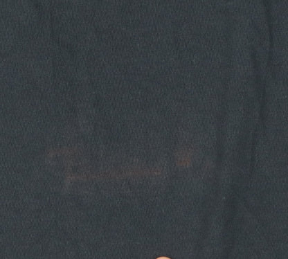 Paul Smith Men's Medium Black Zebra Graphic T-Shirt