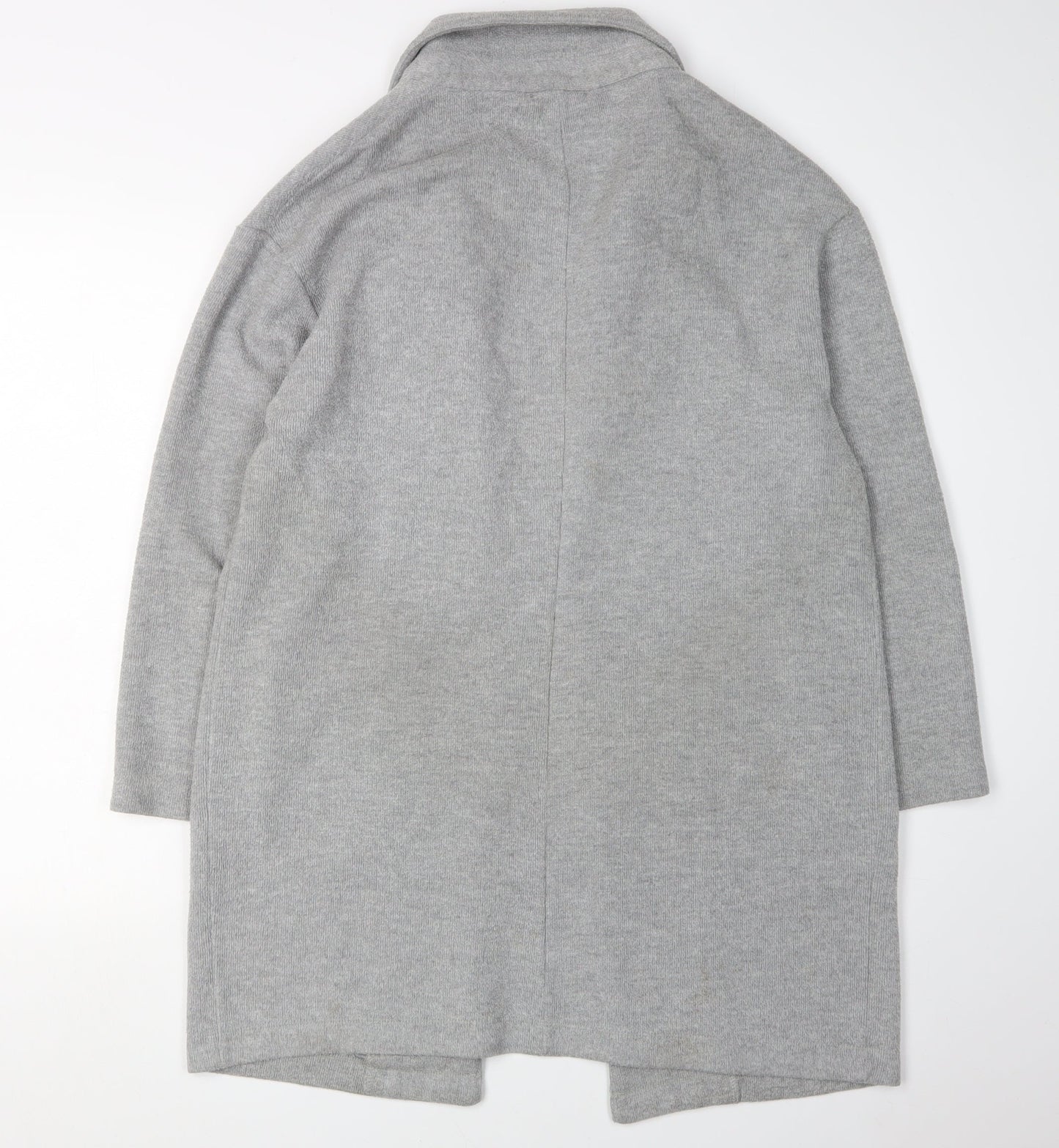 Womens UK Size M Zara Grey Cardigan Jumper