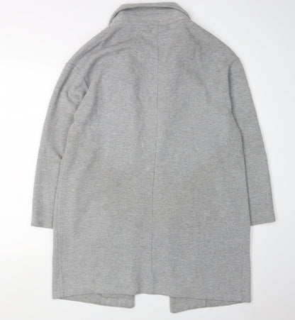 Womens UK Size M Zara Grey Cardigan Jumper