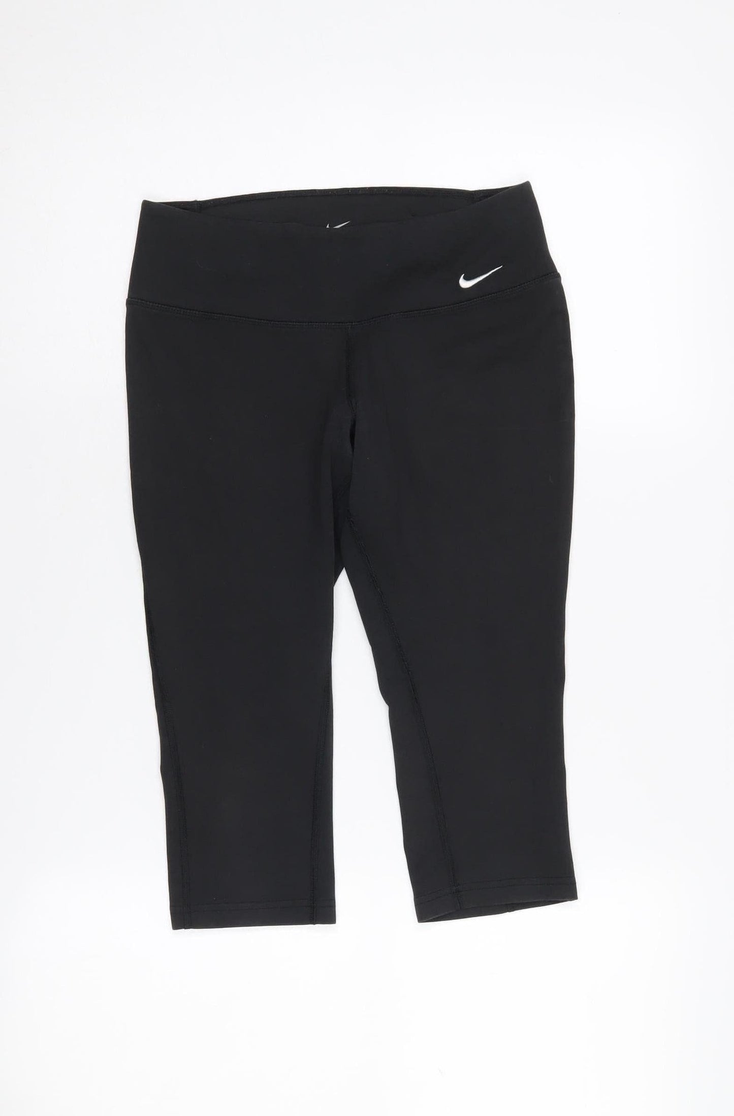 Nike Women's Black Cropped Trousers XS Activewear