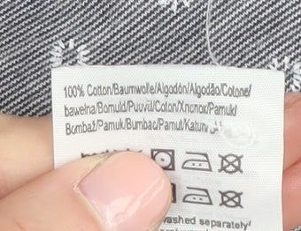 Premium by Jack & Jones Men's Grey Polo Shirt M