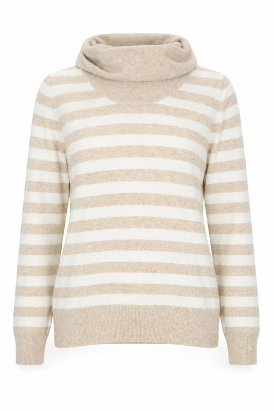 Womens UK Size S Austin Reed Beige Pullover Jumper