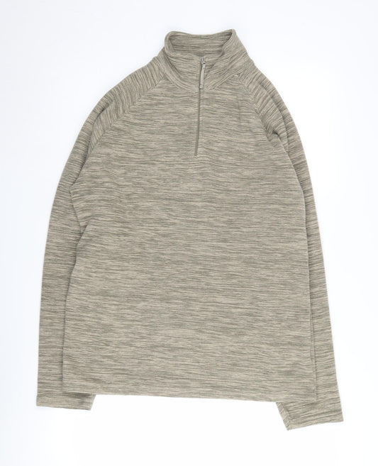 Mens UK Size S Mountain Warehouse Grey Pullover Sweatshirt