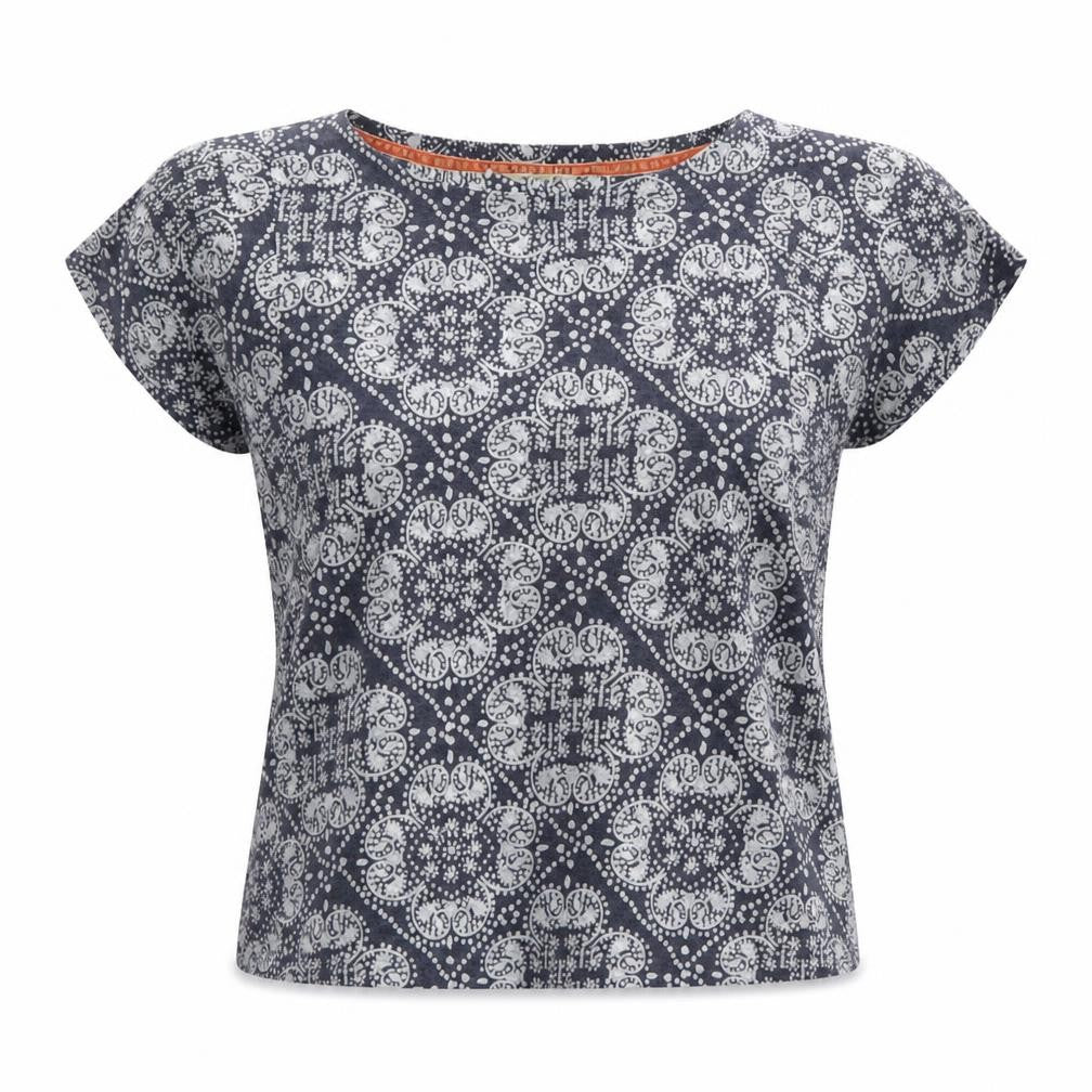 Womens UK Size 8 White Stuff Blue Basic T-Shirt