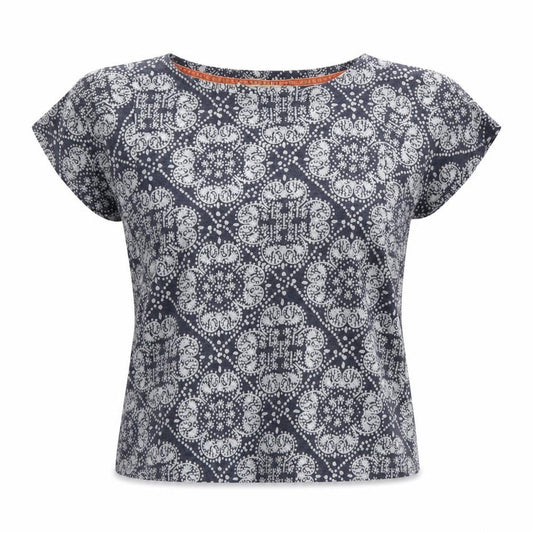 Womens UK Size 8 White Stuff Blue Basic T-Shirt