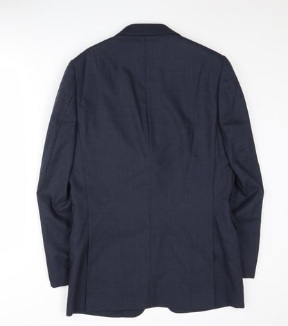 Mens UK Size 38 Jaeger Regular Blue Suit Jacket