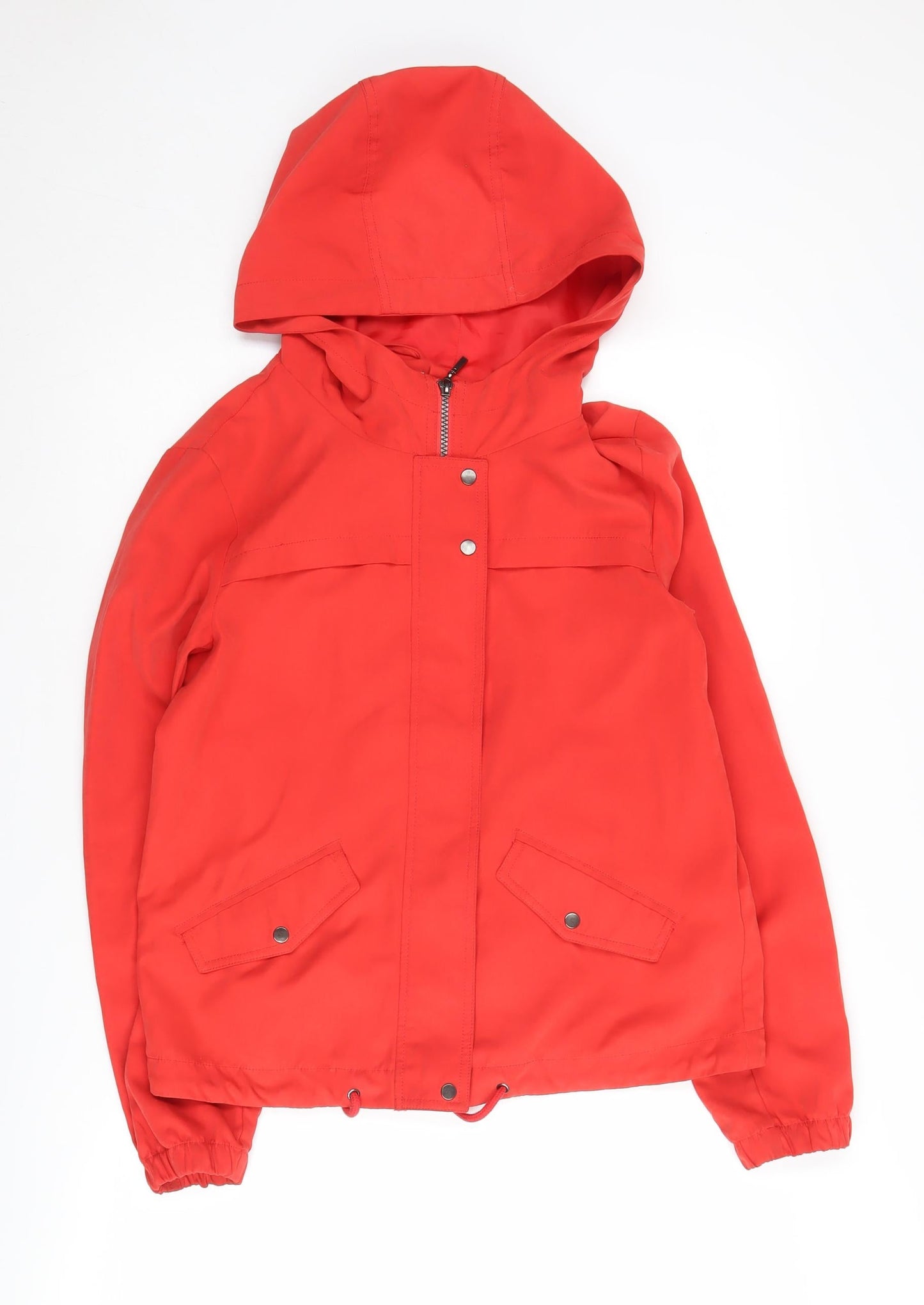 Jacqueline de Yong Women's Red Anorak Jacket S