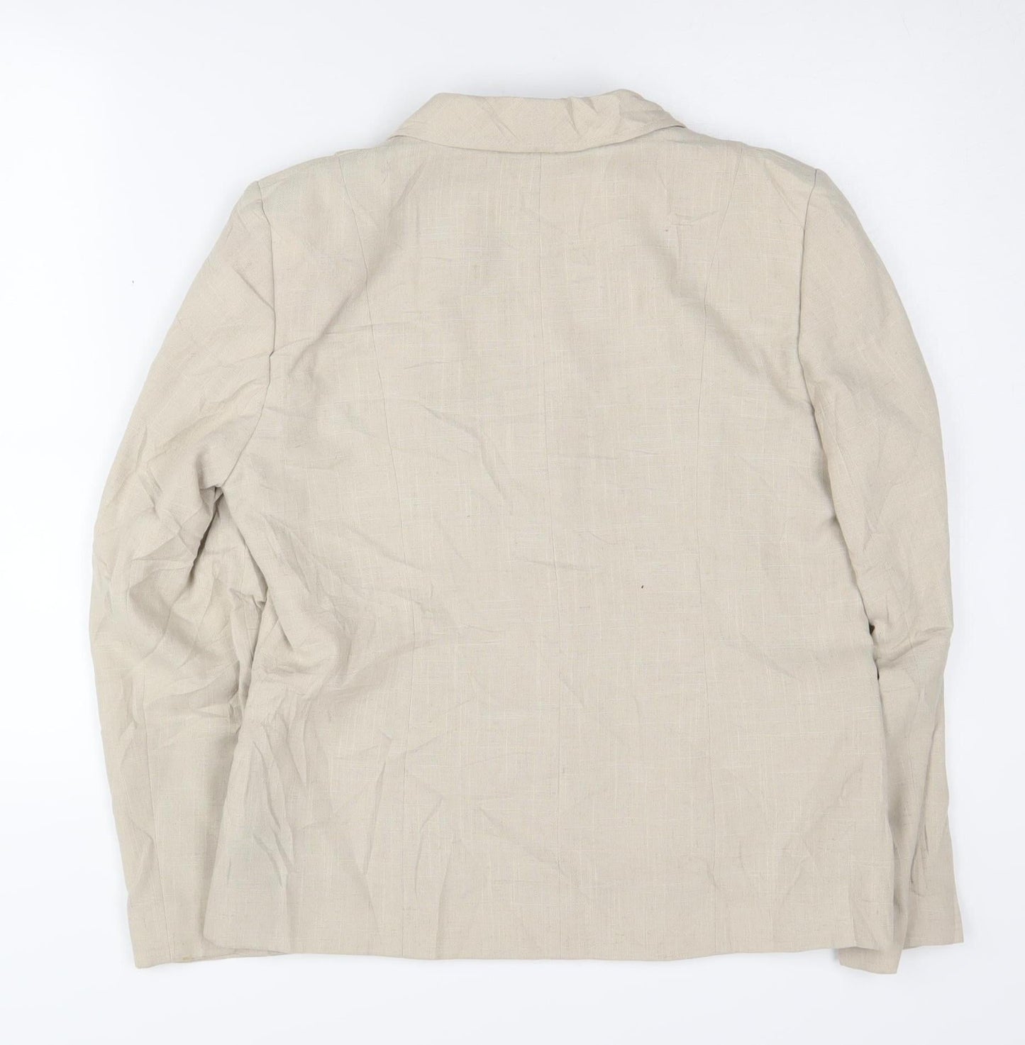 Eastex Beige Women’s Blazer, Size 10, Classic Business Attire