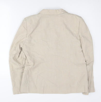 Eastex Beige Women’s Blazer, Size 10, Classic Business Attire