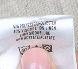 Eastex Beige Women’s Blazer, Size 10, Classic Business Attire