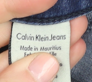 Calvin Klein Women's Blue Straight Jeans Size 31