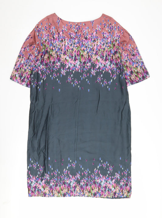 Noa Noa Women's Multicoloured Floral Shift Dress Size 8