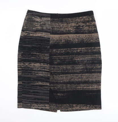Womens UK Size 10 Jigsaw Straight & Pencil Tweed Skirt