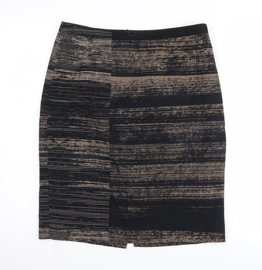 Womens UK Size 10 Jigsaw Straight & Pencil Tweed Skirt
