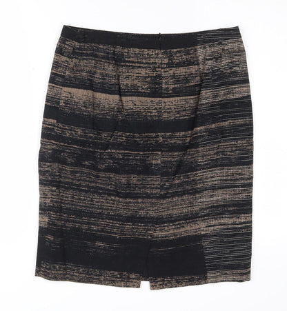 Womens UK Size 10 Jigsaw Straight & Pencil Tweed Skirt