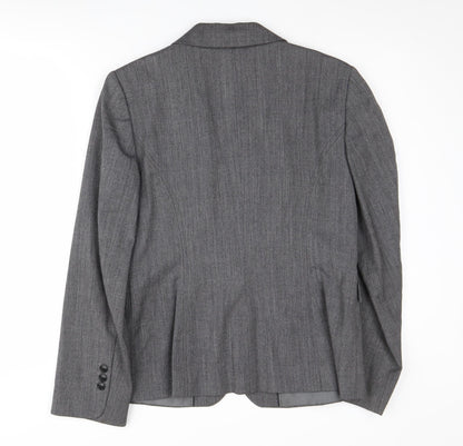 Womens UK Size 12 TM Lewin Regular Grey Blazer