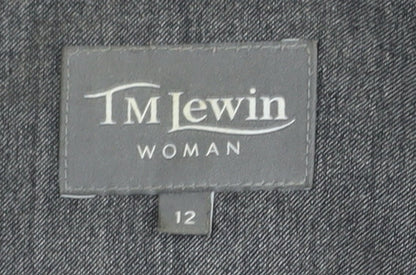 Womens UK Size 12 TM Lewin Regular Grey Blazer