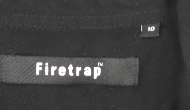 Firetrap Women's Black Shirt Dress Size 10
