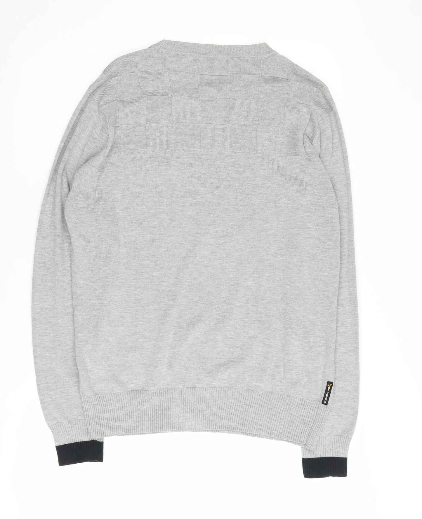 Voi Jeans Men's Grey L Pullover Crew Neck Jumper