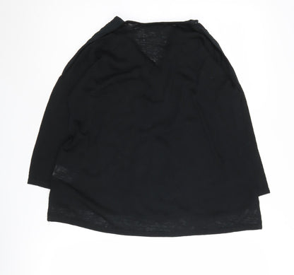 Womens UK Size 8 White Stuff Black  Blouse