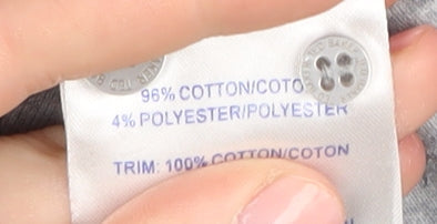 Ted Baker Men's Grey Collared Pullover Jumper M