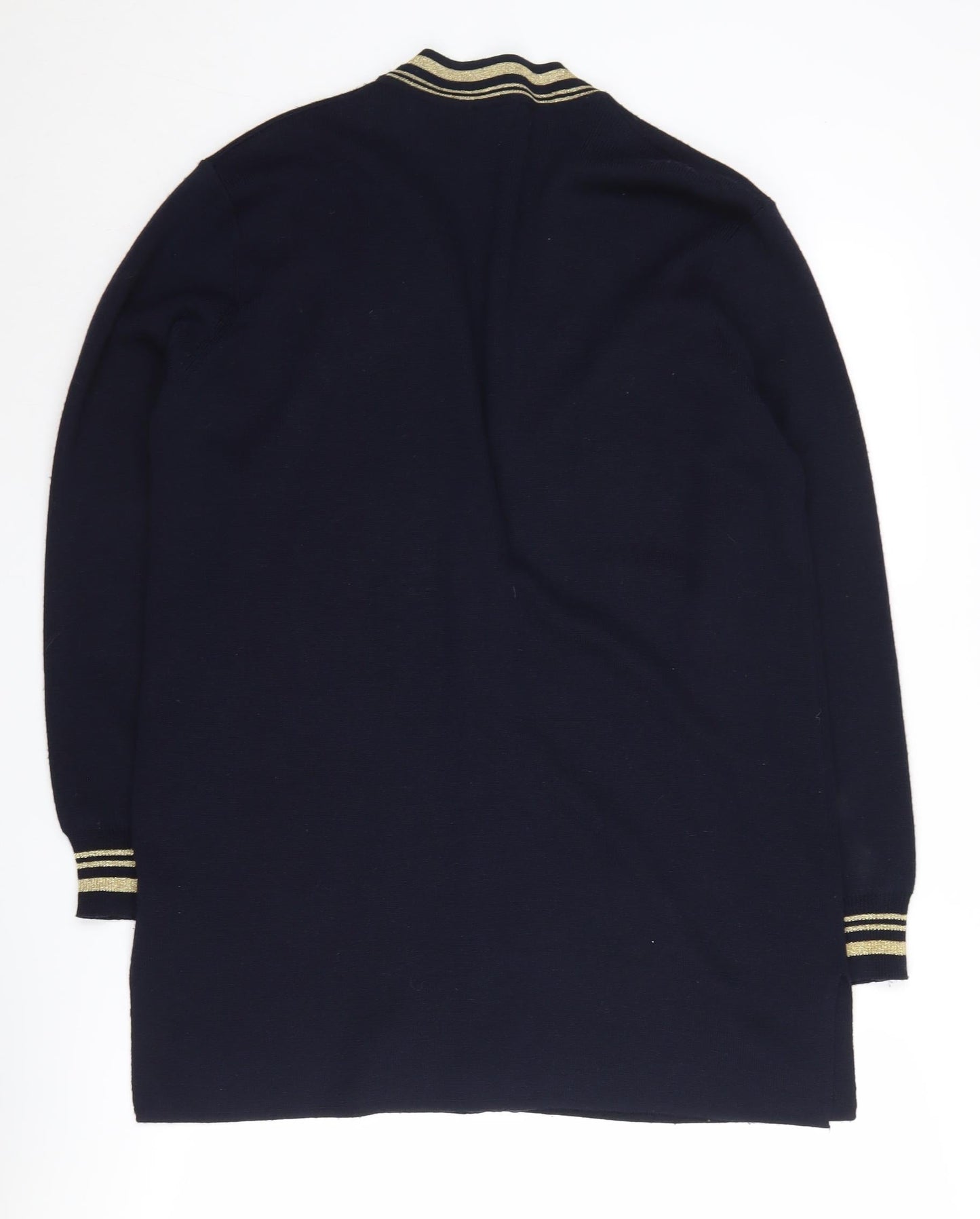 Womens UK Size M Viyella Black Cardigan Jumper