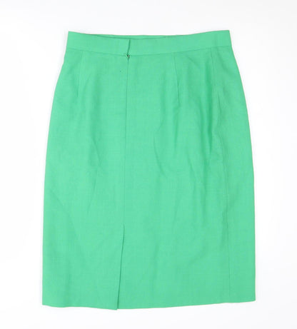 Jacques Vert Women's Green Pencil Skirt Size 16