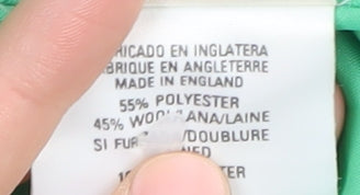 Jacques Vert Women's Green Pencil Skirt Size 16