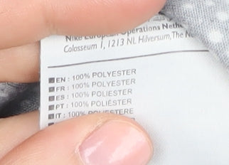 Nike Women's Black Polka Dot Running T-Shirt Size S