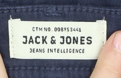 Jack & Jones Men’s Blue Slim Straight Jeans 27W 30L