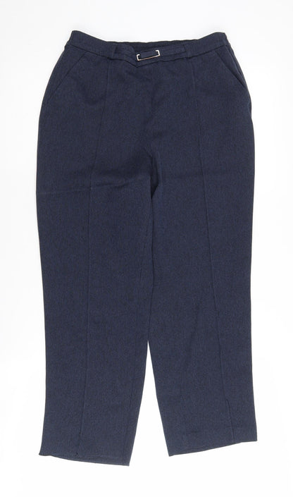Womens UK Size 12 Honor Millburn Regular Fit  Blue Trousers