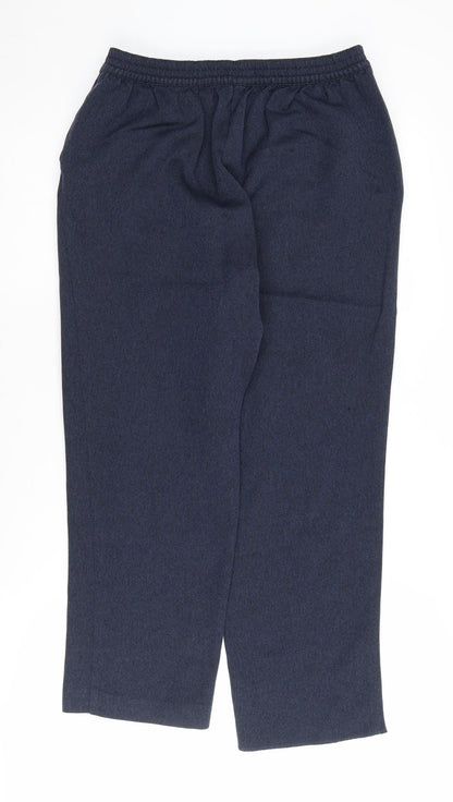 Womens UK Size 12 Honor Millburn Regular Fit  Blue Trousers
