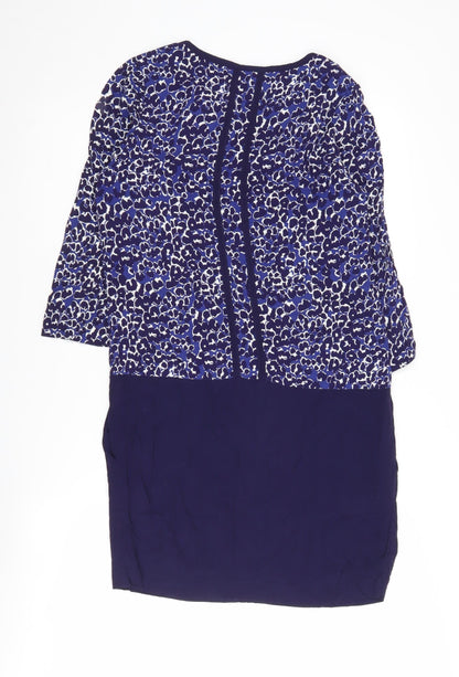 Joules Women's Multicoloured Animal Print Shift Dress, Size 8