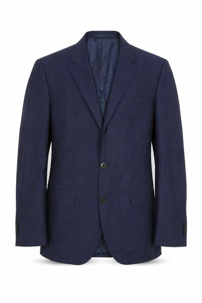Mens UK Size 38 HUGO BOSS Regular Blue Suit Jacket