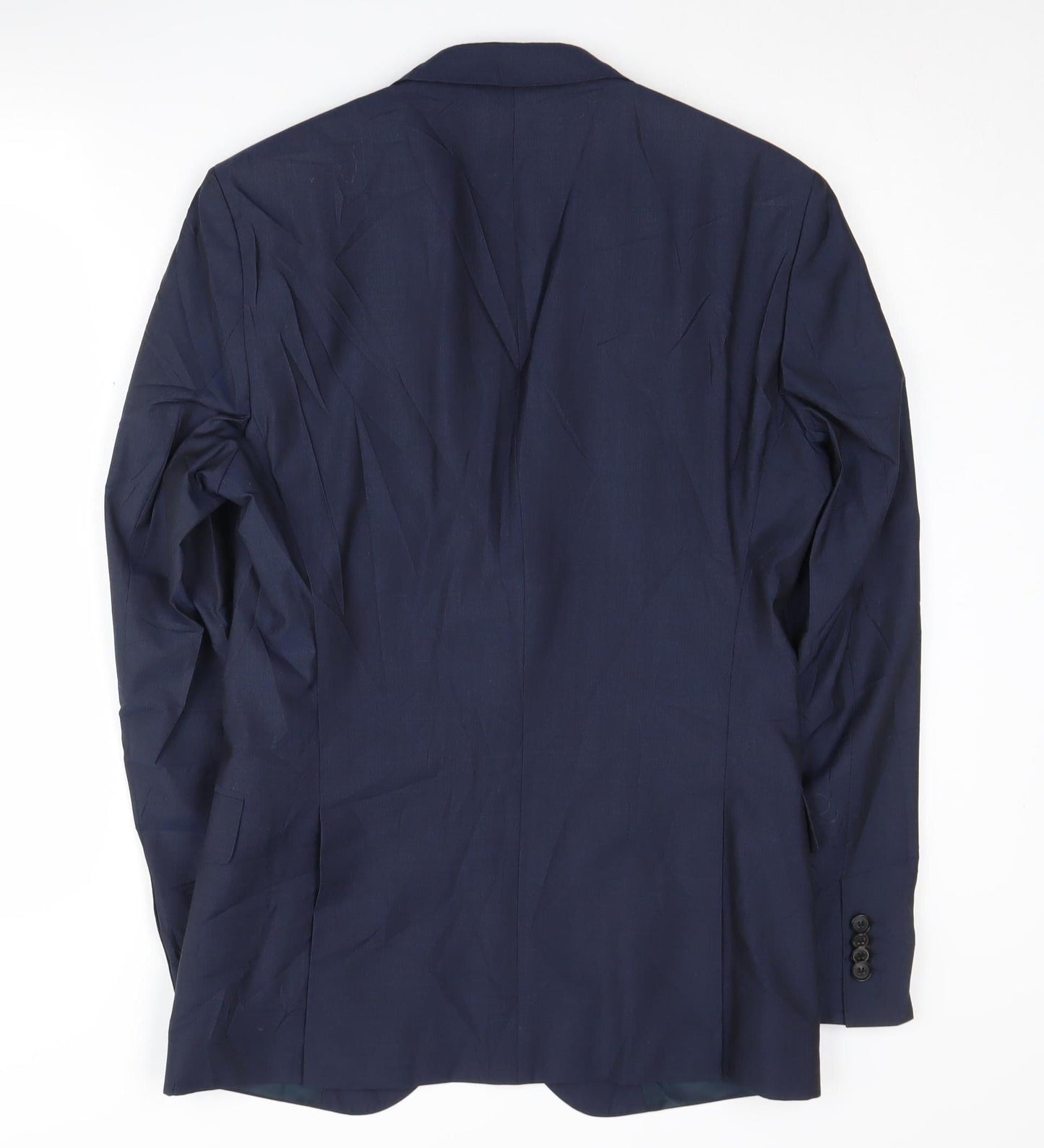 Mens UK Size 38 HUGO BOSS Regular Blue Suit Jacket