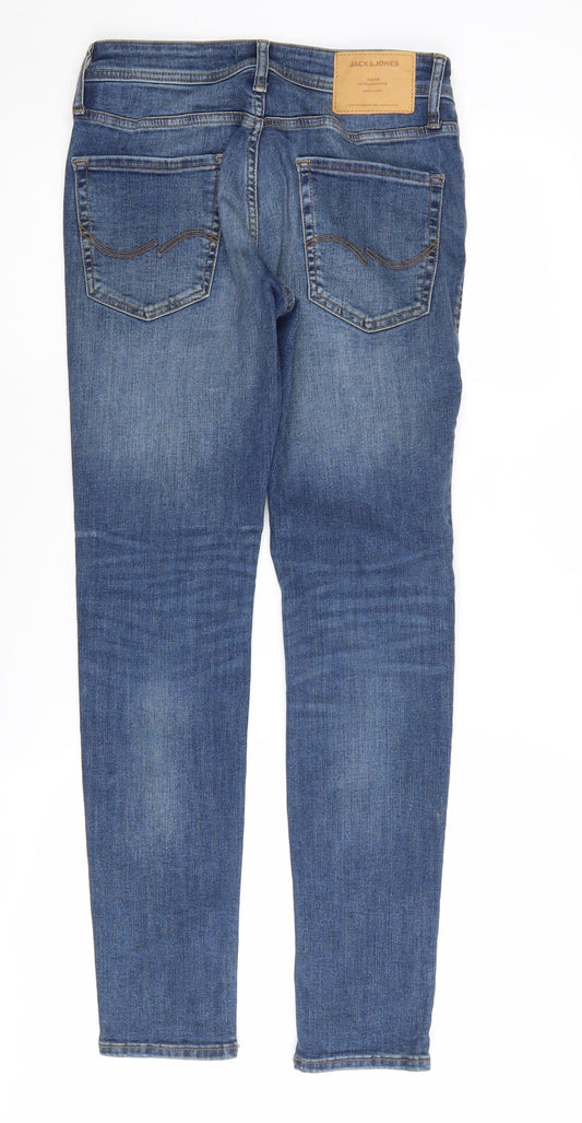 Jack & Jones Men's Blue Skinny Jeans Size 28