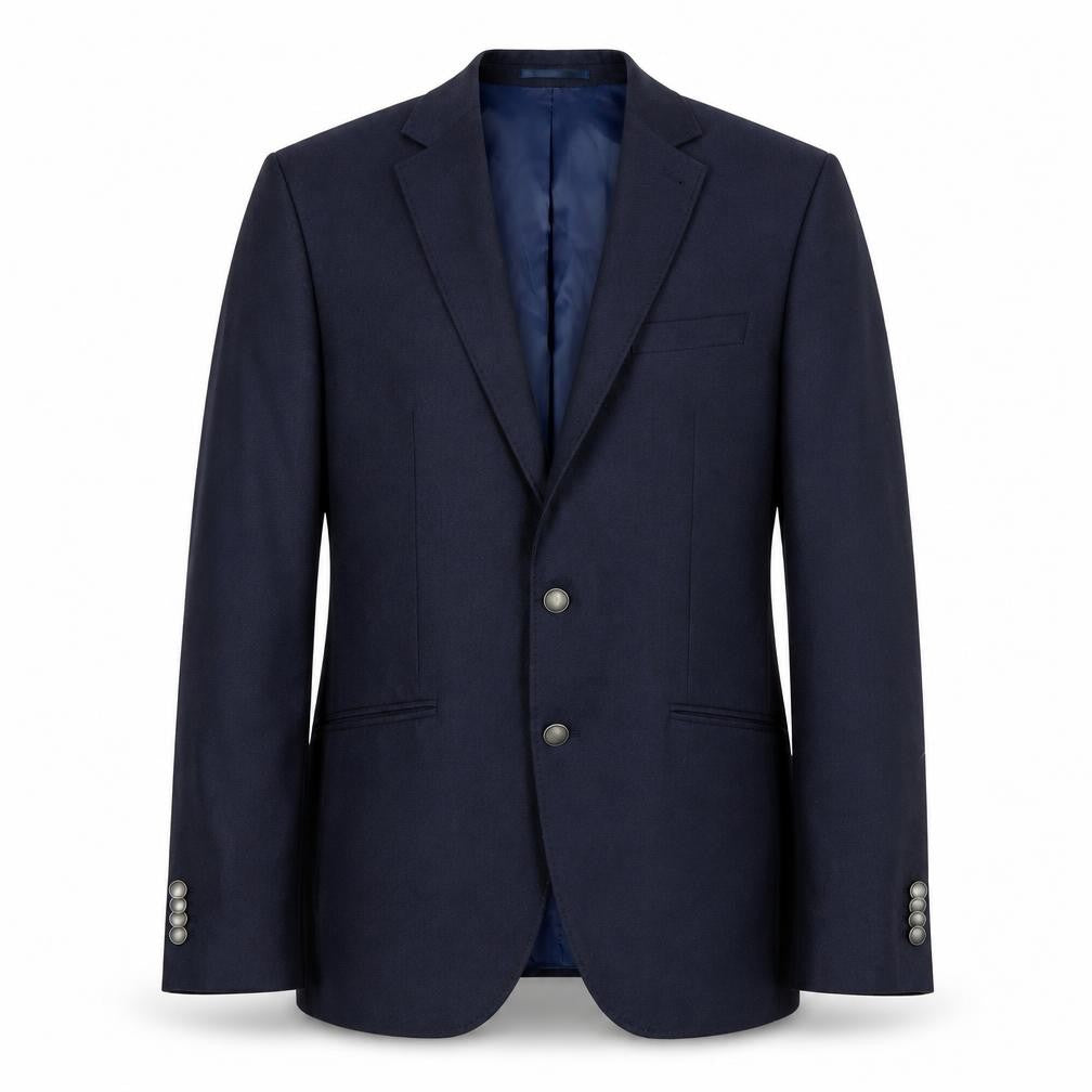 Mens UK Size 42 Marks and Spencer Regular Blue Suit Jacket
