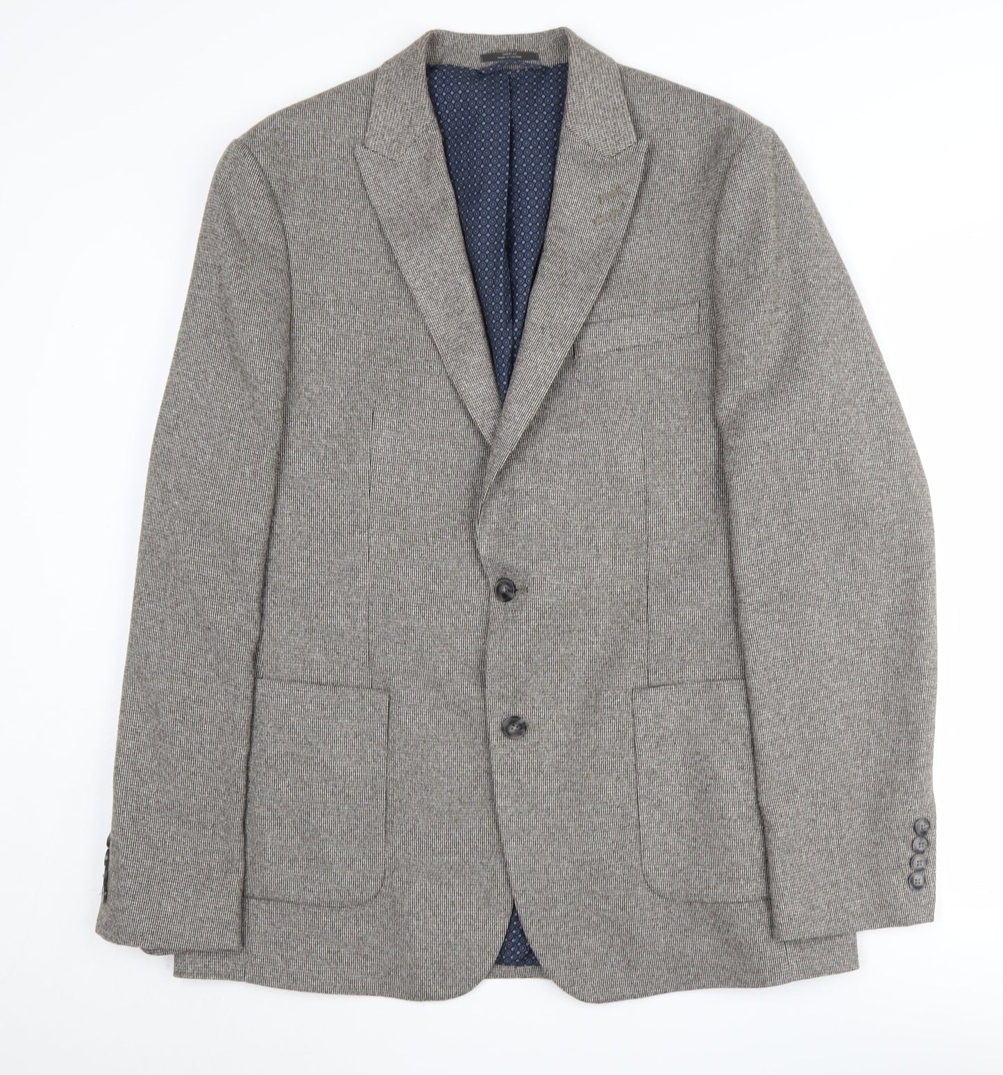 Mens UK Size 42 Marks and Spencer Regular Grey Suit Jacket