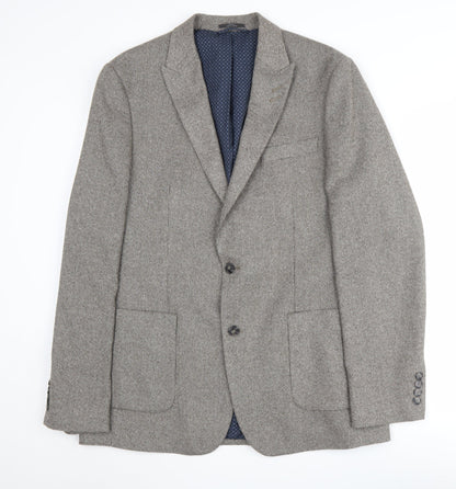 Mens UK Size 42 Marks and Spencer Regular Grey Suit Jacket