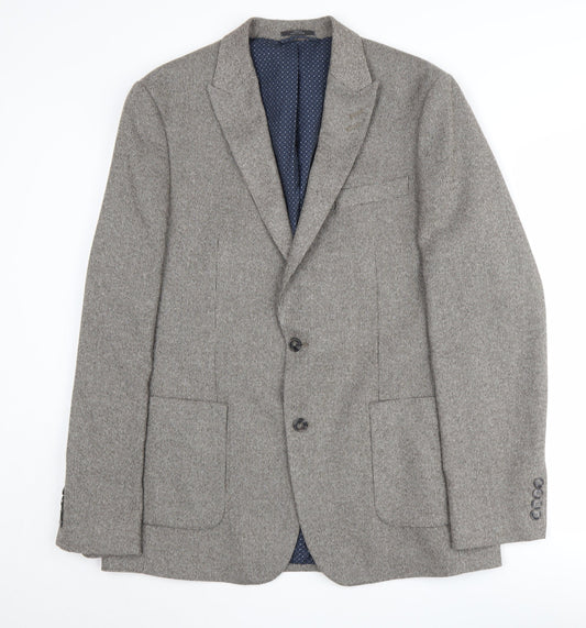 Mens UK Size 42 Marks and Spencer Regular Grey Suit Jacket