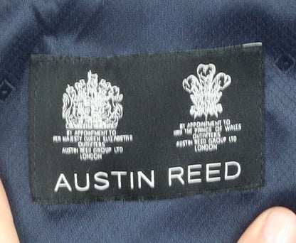 Austin Reed Men's Black 42R Blazer Jacket Classic Fit