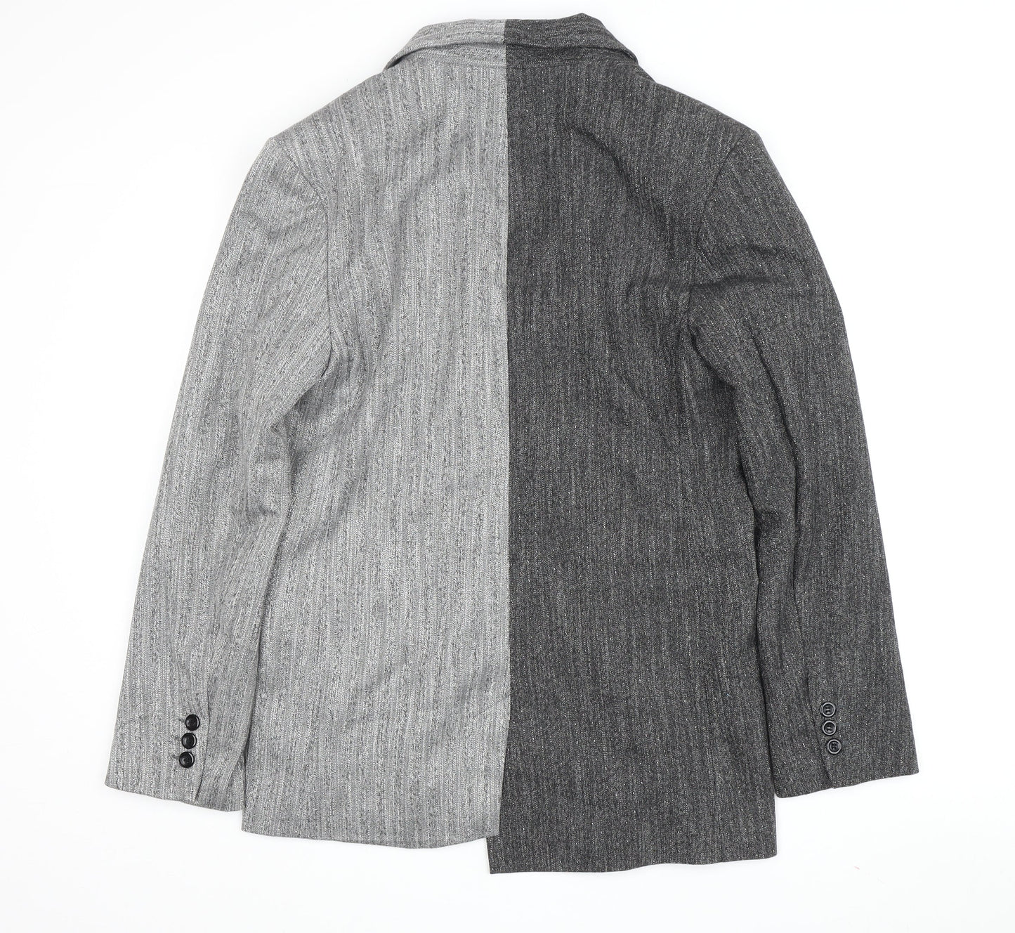 Womens UK Size 8 Topshop Grey Basic Jacket