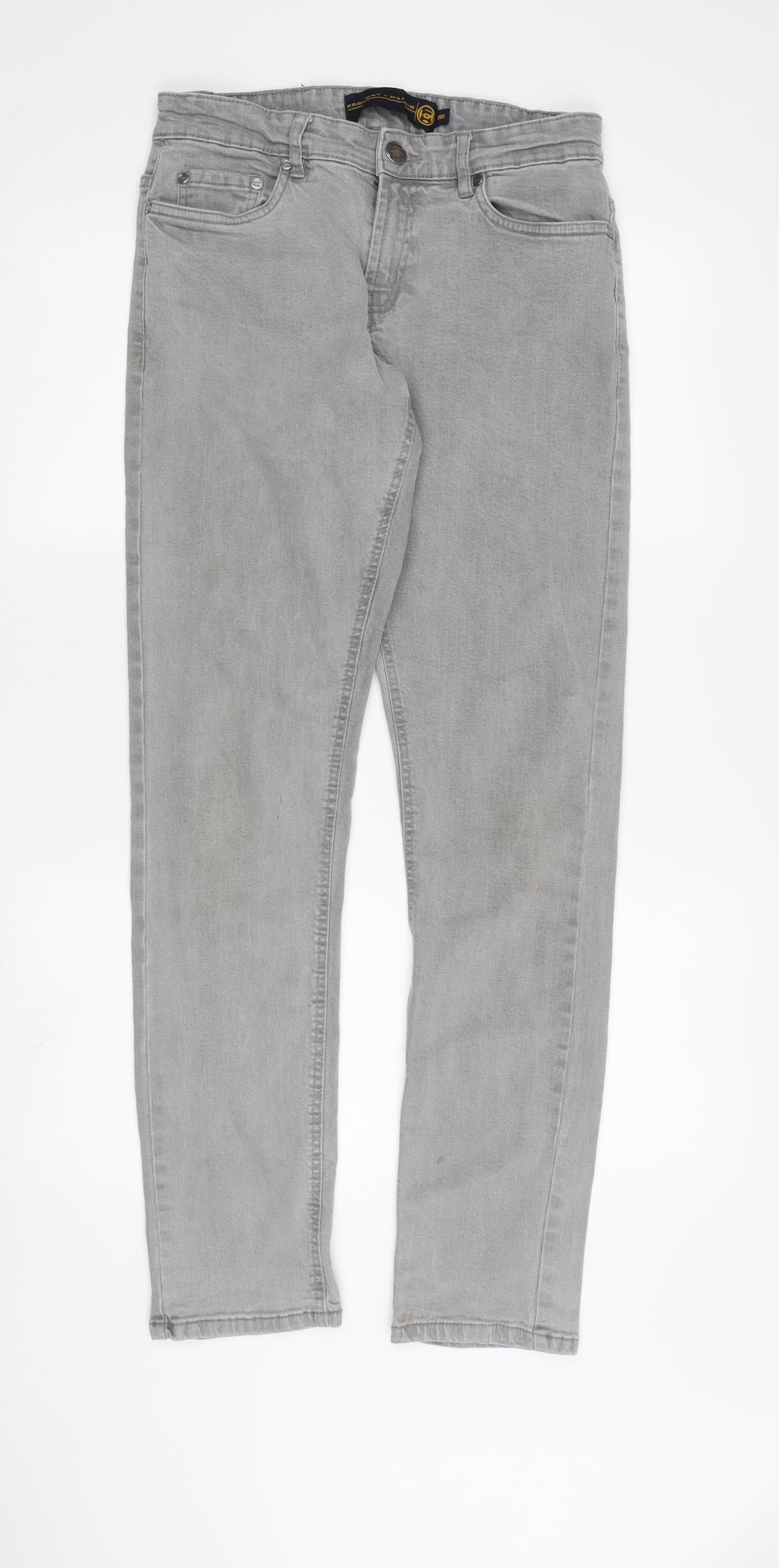 Fremont + Harris Grey Skinny Men's Jeans 28R