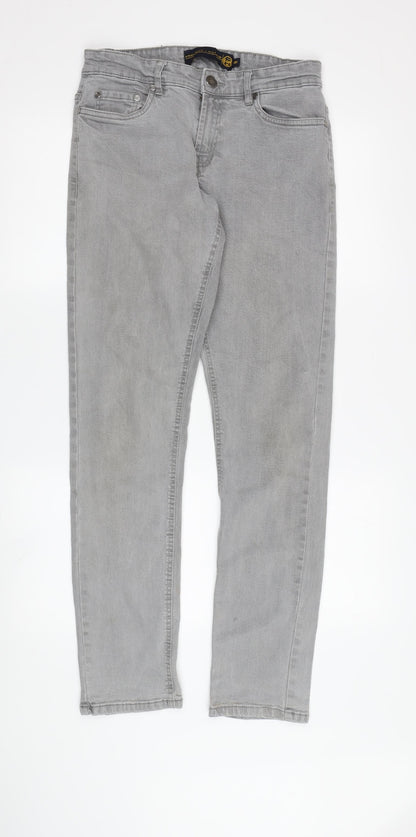 Fremont + Harris Grey Skinny Men's Jeans 28R