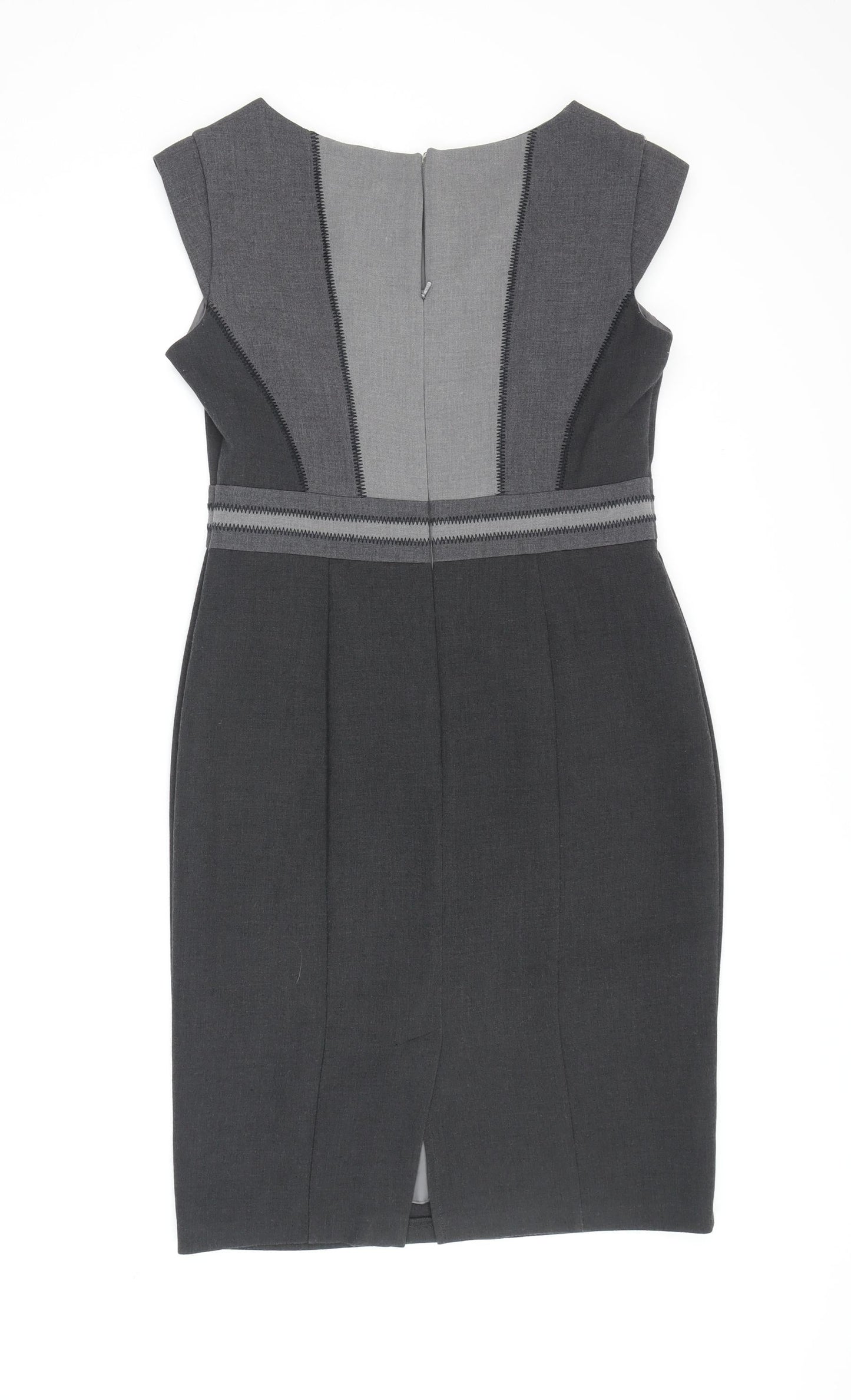 Marks and Spencer Women's Sheath Dress Grey Size 12