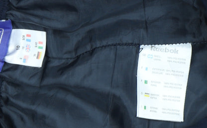 Reebok Women's Blue Track Pants Size 10 Activewear