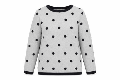 Womens UK Size L Adrienne Vittadini Grey Cardigan Jumper