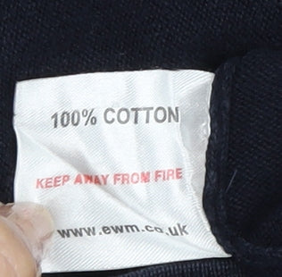 James Pringle Men's Black V-Neck Pullover Jumper M