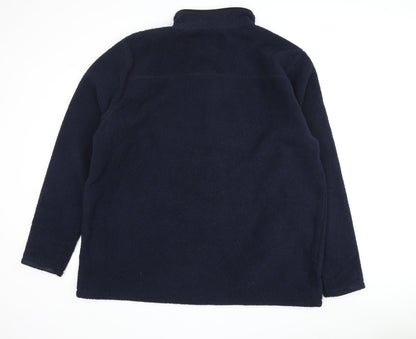 Badrhino Men's Blue 2XL Basic Jacket Full Zip