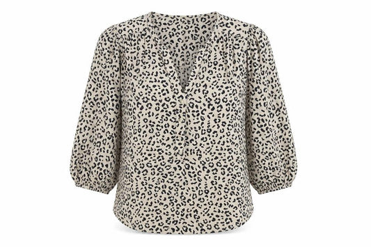 Womens UK Size 12 Marks and Spencer Brown  Blouse